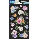 Florale Aufkleber