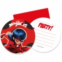 LadyBug Einladungskarten