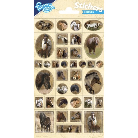 Pegatinas Caballos 102 x 200 mm