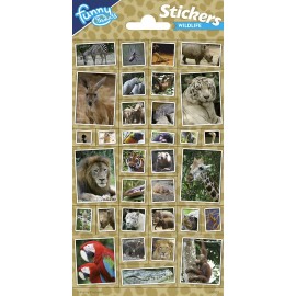 Pegatinas Animales de la Jungla 102 x 200 mm