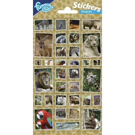 Pegatinas Animales de la Jungla 102 x 200 mm