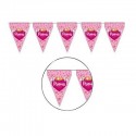 Wimpel Prinzessinnen Rosa