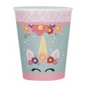 Einhorn Blumen Becher