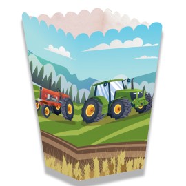 Traktoren Popcornschachteln