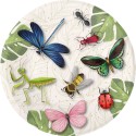 Insekten Pappteller