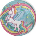 Magisches Einhorn Pappteller