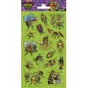 Mutant Ninja Turtles Glitzeraufkleber