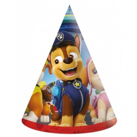 6 Gorros Patrulla Canina de Papel