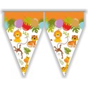 Dschungeltiere Wimpelkette