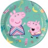 8 Platos Peppa Pig 18 cm