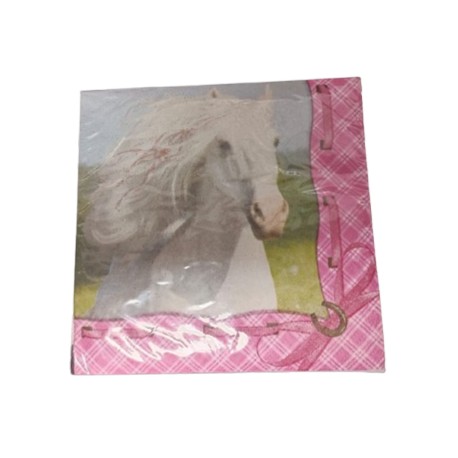 20 Servilletas Caballo 33 cm