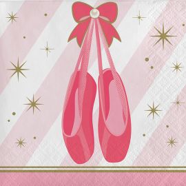 16 Servilletas Bailarinas 25 cm