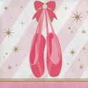 Papier Ballerina Servietten