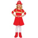 Schickes Feuerwehrmann-Kostüm Für Mädchen