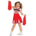 Blutiges Cheerleader-Zombie-Kostüm Für Mädchen