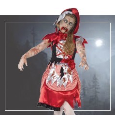 Rotkäppchen Kostüm für Haloween