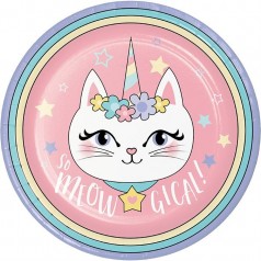 Einhorn-Kätzchen Geburtstag