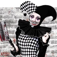 Killerclown-Kostüme Für Damen