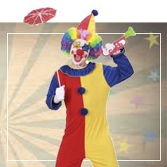 Clown-Kostüme für Männer