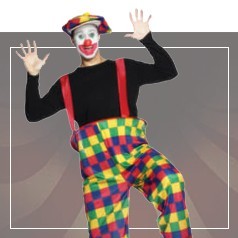 Clownskostümen für Erwachsene